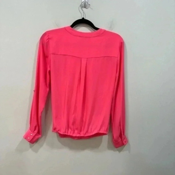 Ro & De Pink Peekaboo Blouse XS - Picture 5 of 8